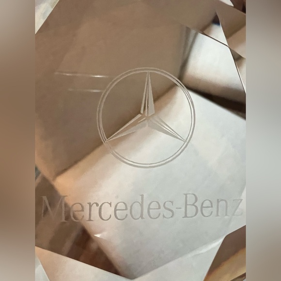 Mercedes Benz Glass Paperweight - Picture 3 of 6